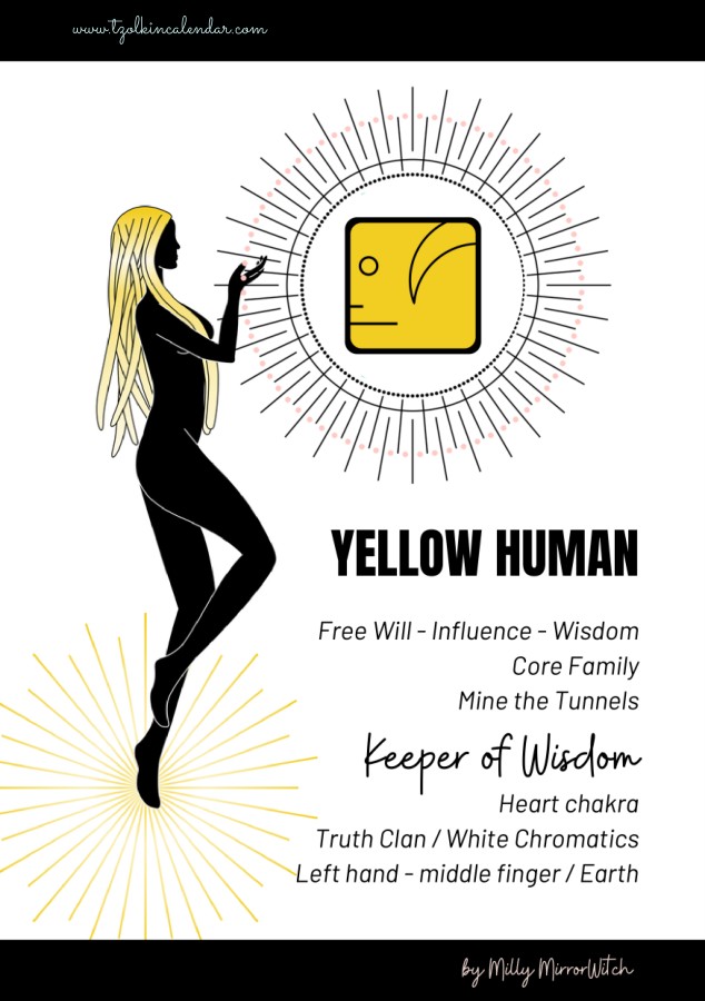 Cover of the e-book Yellow Human – solar seal 12