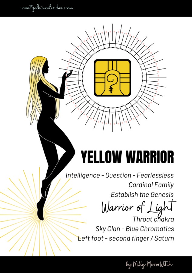 Cover of the e-book Yellow Warrior – solar seal 16