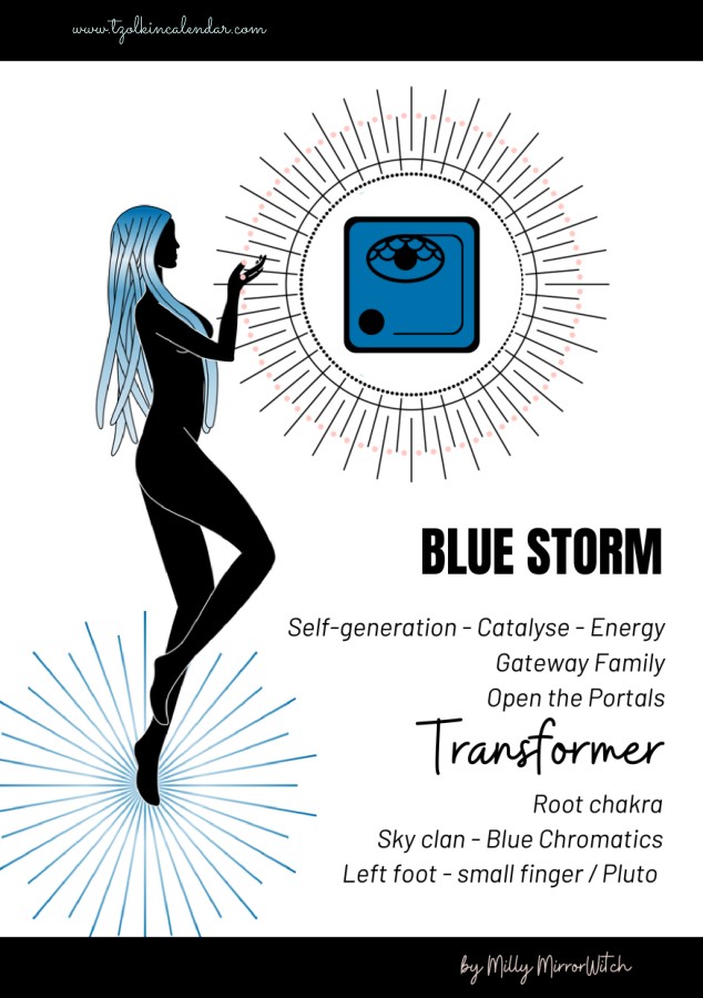 Cover of the e-book Blue Storm – solar seal 19